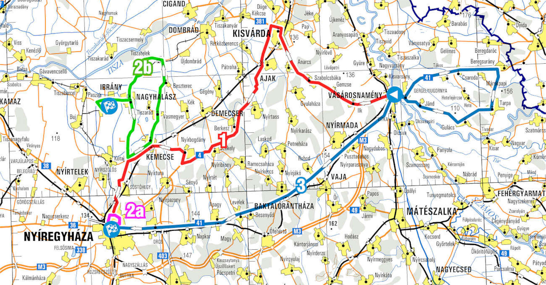 A Visegrad 4 Juniors világkupafutam programja